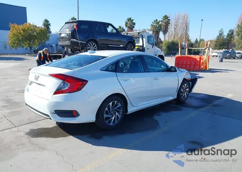 2017 Honda Civic Ex z USA, uszkodzony, nr VIN 19XFC2F71HE227265